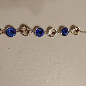 Handmade Swarovski crystal bracelet.